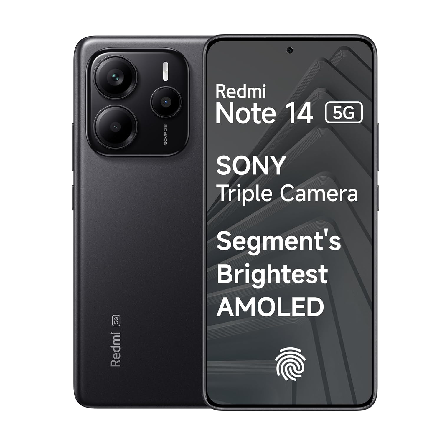 Redmi Note 14 5G (Titan Black, 6GB RAM 128GB Storage)
