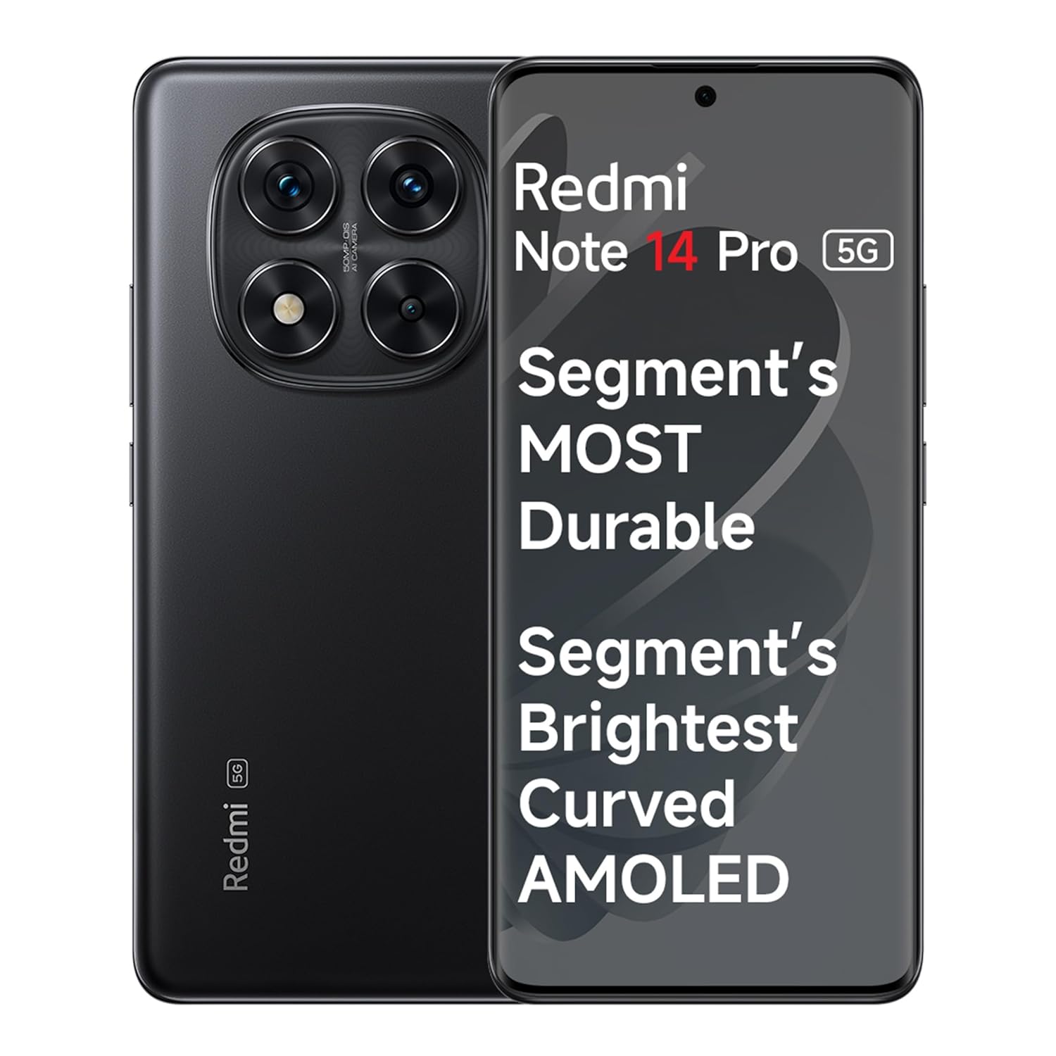 Redmi Note 14 Pro 5G Titan Black 8GB RAM 128GB Storage
