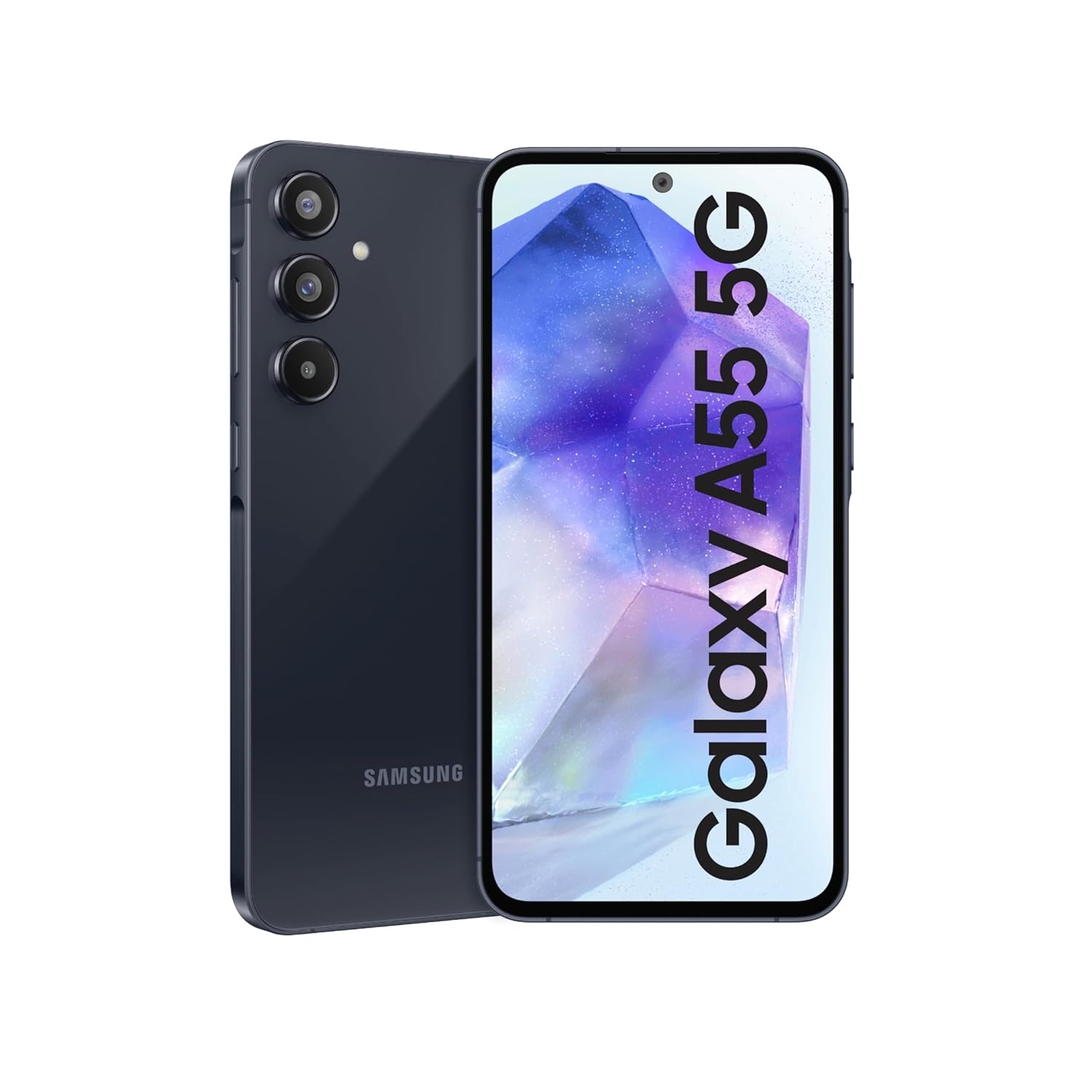 Samsung Galaxy A55 5G (Awesome Navy, 8GB RAM, 256GB Storage) | AI