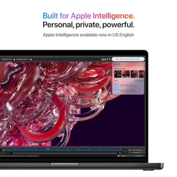 2024 MacBook Pro with M4 Pro chip with 12‑core CPU and 16‑core GPU:(14.2″)XDR Display, 24/512GB SSD Storage; Space Black - Image 4