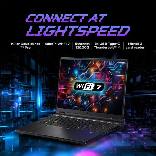 Acer Predator Helios 16,14th Gen i9 Processor (1 TB SSD/ RTX 4070)WQXGA Display - Image 4