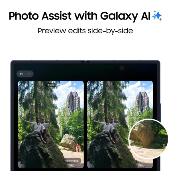 Samsung Galaxy Z Fold7 5G Smartphone with Galaxy AI (Blue Shadow, 12GB RAM, 256GB Storage) - Image 5