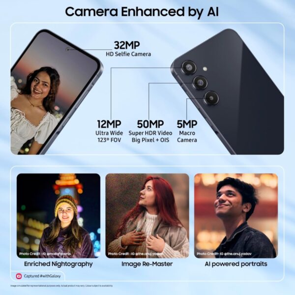 Samsung Galaxy A55 5G (Awesome Navy, 8GB RAM, 256GB Storage) | AI - Image 6