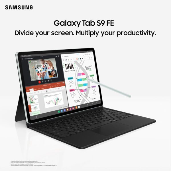 Samsung Galaxy Tab S9 FE , 6 GB/128 GB Expandable, S Pen in-Box, IP68 Tablet, Gray - Image 6