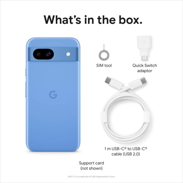 Google Pixel 8a (Obsidian, 128, GB, 8, GB) - Image 8